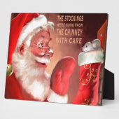 Plaque Photo Les bas étaient suspendus par le c (Côté)