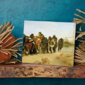 Plaque Photo Les Bateaux sur la Volga, 1870-73 (Côté)