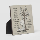 Plaque Photo Les blessures peuvent guérir (Recto)