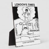 Plaque Photo Les cauchemars de la luge drôle (Côté)