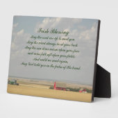 Plaque Photo Les champs de blé doré de la bénédiction irlandais (Côté)