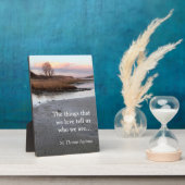 Plaque Photo Les Choses Que Nous Aimons... Saint Thomas d'Aquin (Côté)