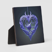 Plaque Photo Les coeurs réimaginés : une unité surréelle (Recto)