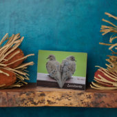 Plaque Photo Les colombes en deuil (Côté)