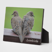 Plaque Photo Les colombes en deuil (Côté)