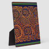 Plaque Photo Les démons des champignons indiens Cuna (Côté)