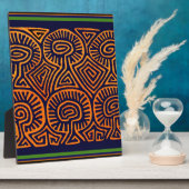 Plaque Photo Les démons des champignons indiens Cuna (Côté)