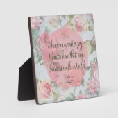 Plaque Photo Les enfants marchent dans la vérité (Recto)