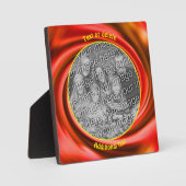 Plaque Photo Les Flèches rouges Créez votre propre photo (Recto)