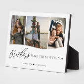 Plaque Photo Les Frères Font Les Meilleurs Amis 3 Photo Keepsak (Côté)