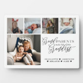 Plaque Photo Les grands-parents font de la vie le plus grand co (Devant)