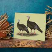 Plaque Photo Les Jeunes Filles de Turkeys (Côté)