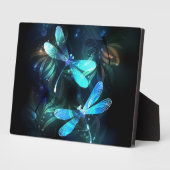 Plaque Photo Les libellules du lac (Côté)