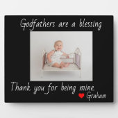 Plaque Photo Les pères baptisés (Devant)