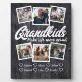 Plaque Photo Les petits-enfants rendent la vie plus belle 6 Pho (Devant)
