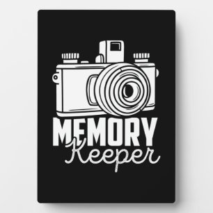 Plaque Photo Les photographes gardent leur mémoire