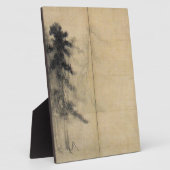 Plaque Photo Les pins de Hasegawa Tōhaku (Côté)