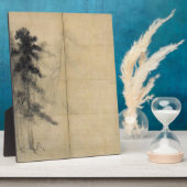 Plaque Photo Les pins de Hasegawa Tōhaku (Côté)