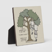 Plaque Photo Les plus grandes paroles de Maman (Recto)