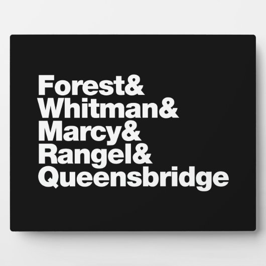 Plaque Photo Les projets (Devant)