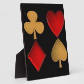 Plaque Photo Les quatre costumes (Côté)