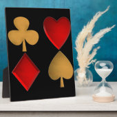 Plaque Photo Les quatre costumes (Côté)