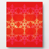 Plaque Photo Les snowflake de Christmas (Devant)