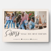 Plaque Photo Les Soeurs Font Les Meilleurs Amis 3 Photo Keepsak (Devant)