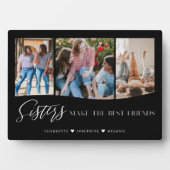 Plaque Photo Les Soeurs Font Les Meilleurs Amis 3 Photo Keepsak (Devant)
