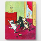 Plaque Photo Les trois petits chatons (Devant)