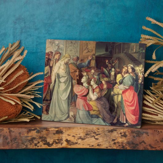 Plaque Photo Les Vierges sages et stupides (Côté)