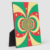 Plaque Photo L'Esprit du Cameroun : Lions indomptables (Côté)