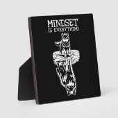 Plaque Photo L'Esprit Est Tout, Wolf - Gym, Hustère, Succès (Recto)