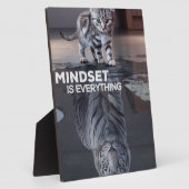 Plaque Photo l'état d'esprit est tout ce que l'affiche (Côté)