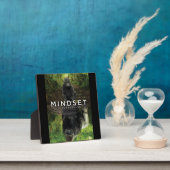 Plaque Photo L'état d'esprit est tout - Gorilla Motivation (Insitu)