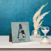 PLAQUE PHOTO LETTRE TAPIS BLANC A (Insitu)