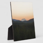Plaque Photo Lever de soleil du mont Rainier (Côté)
