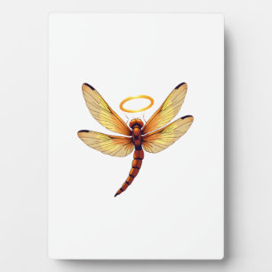 Plaque Photo Libellule ange