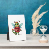 Plaque Photo Libellule de Noël Cozy (Côté)