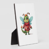 Plaque Photo Libellule de Noël Cozy (Côté)