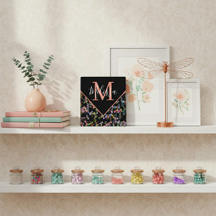 Plaque Photo libellules colorées personnalisées