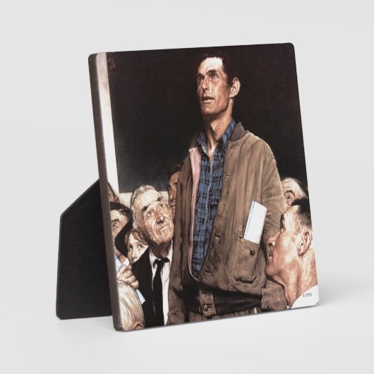 Plaque Photo Liberté D'Expression (Recto)