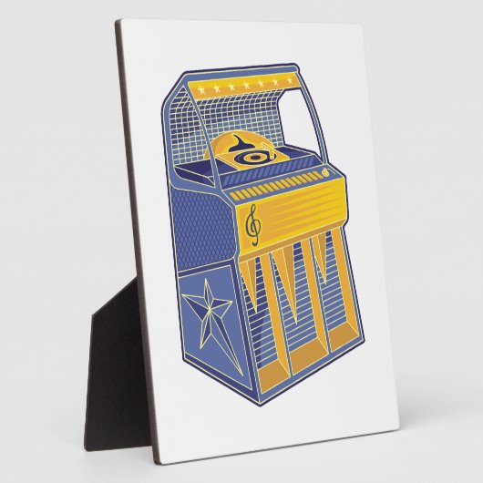 Plaque Photo Librairie rétro (Côté)