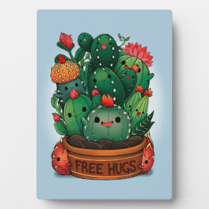 Plaque Photo Libres Hugs Succulents