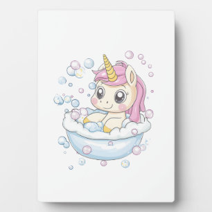 Plaque Photo Licorne Bain Moussant (1)