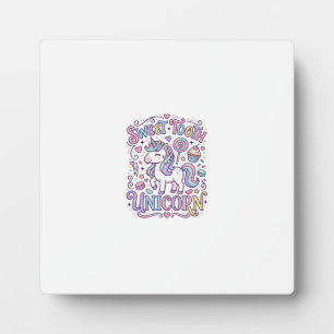 Plaque Photo Licorne Mal Aux Dents Licorne Conception De Merch