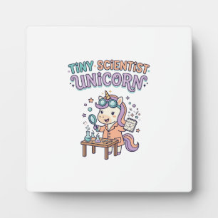 Plaque Photo Licorne Mini Scientifique Licorne Produit Tendance