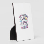 Plaque Photo Licorne Petite Licorne Météo Conception Graphique (Côté)