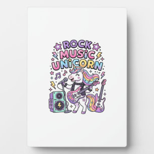 Plaque Photo Licorne Rock Musique Licorne Charme Marketplace Ar