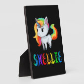Plaque Photo Licorne Shellie (Côté)